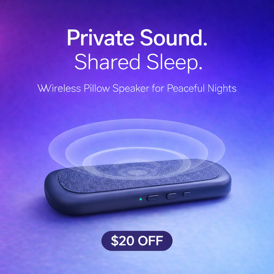 OdeSleep Wireless Under-Pillow Speaker